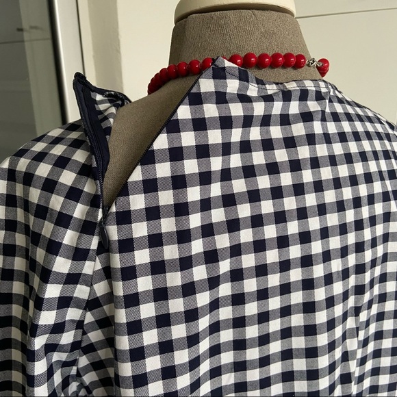 Victoria Beckham Dressy Checked Top size L - Picture 5 of 9